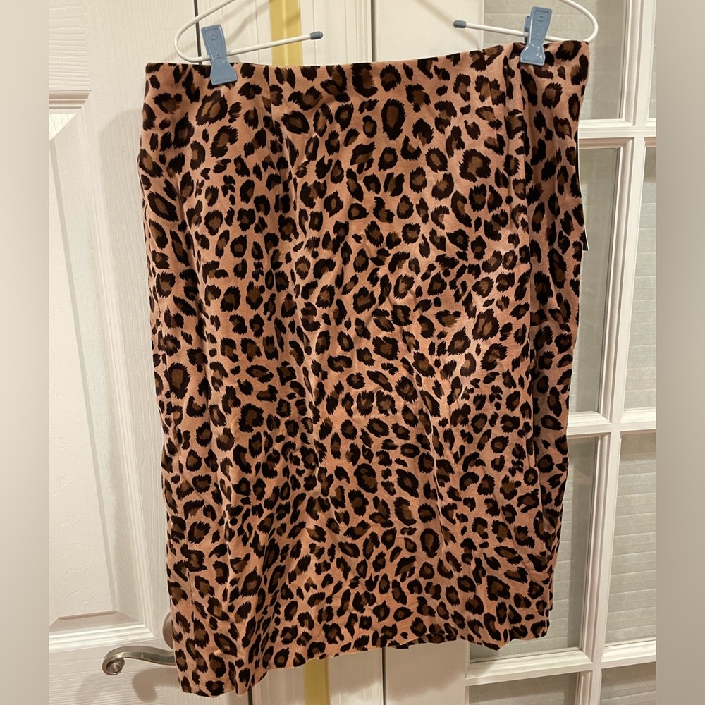 Kate Hill leopard print Skirt